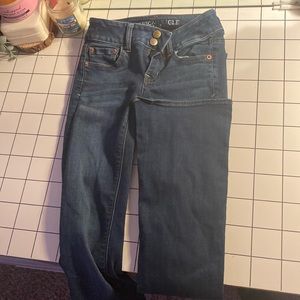 bootcut low rise jeans